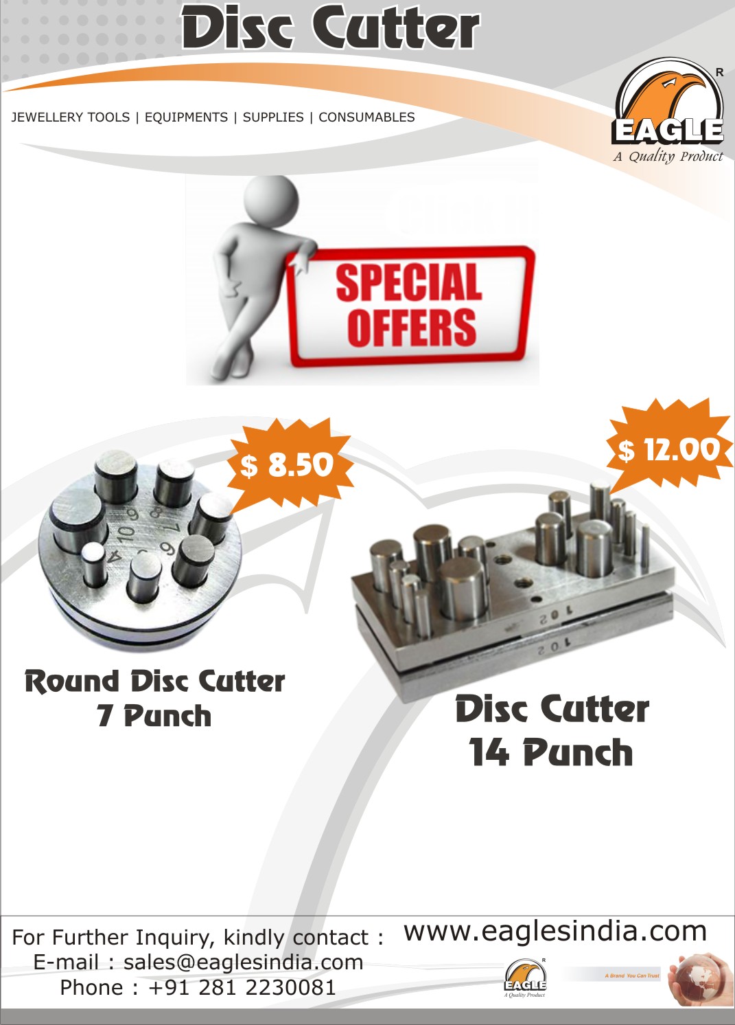 disc cutter set